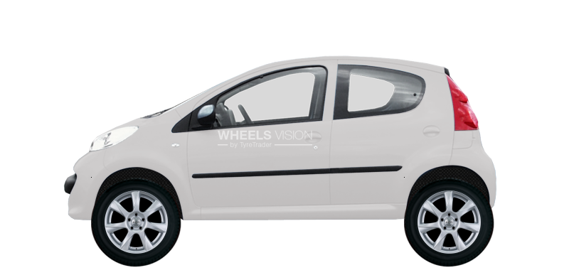 Wheel Magma Celsio for Peugeot 107 I Restayling 2 Hetchbek 5 dv.