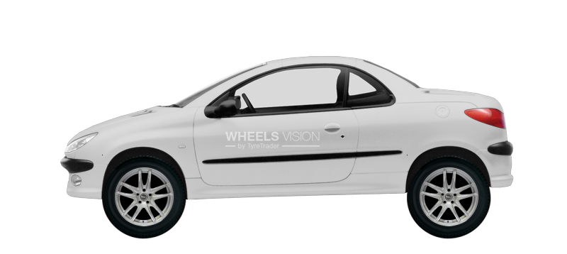 Диск ProLine Wheels VX100 на Peugeot 206 Кабриолет