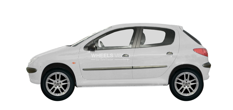 Диск ProLine Wheels VX100 на Peugeot 206 Хэтчбек 5 дв.