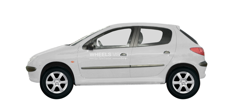 Wheel Autec Polaric for Peugeot 206 Hetchbek 5 dv.