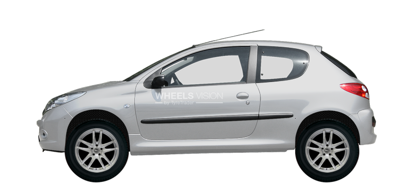Wheel ProLine Wheels VX100 for Peugeot 206 Hetchbek 3 dv.