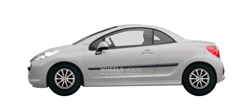 Wheel MAM W3 for Peugeot 207 Kabriolet