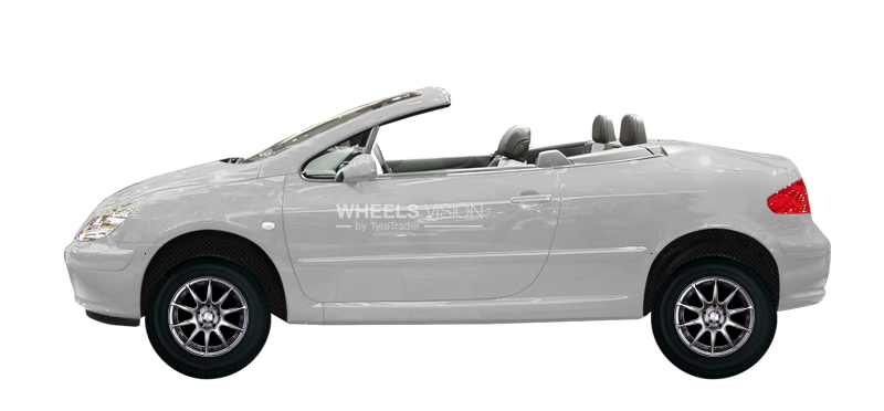Диск Racing Wheels H-158 на Peugeot 307 Кабриолет