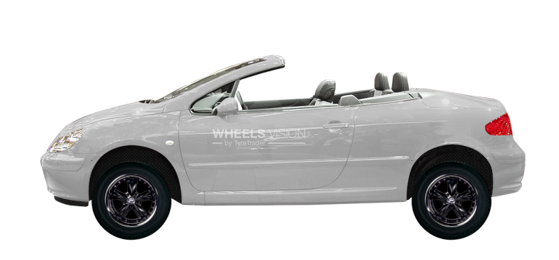 Wheel Racing Wheels H-302 for Peugeot 307 Kabriolet
