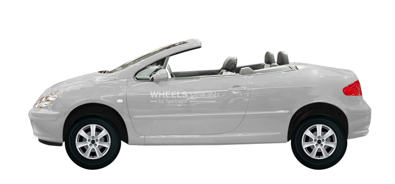 Wheel Borbet CA for Peugeot 307 Kabriolet