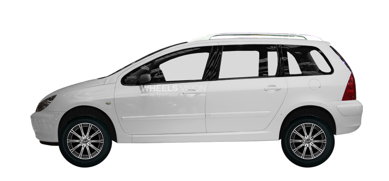 Wheel Borbet CW1 for Peugeot 307 Universal 5 dv.