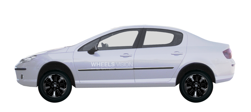 Wheel Borbet X10 for Peugeot 407 Sedan