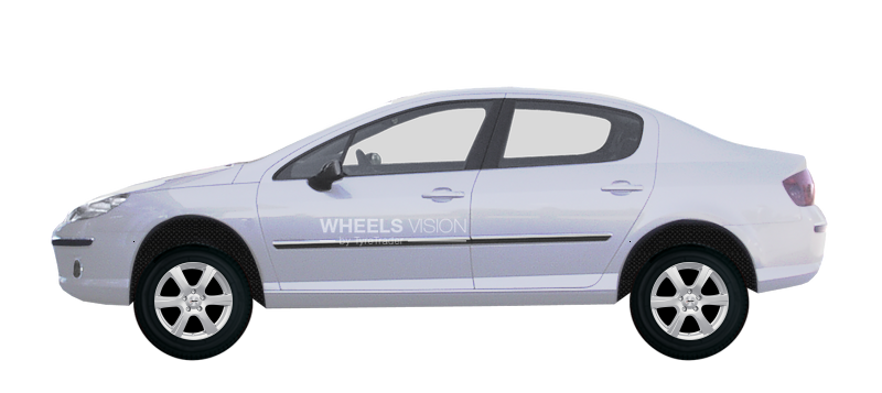 Wheel Autec Polaric for Peugeot 407 Sedan