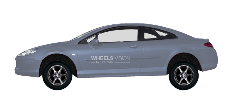 Wheel Racing Wheels H-245 for Peugeot 407 Kupe