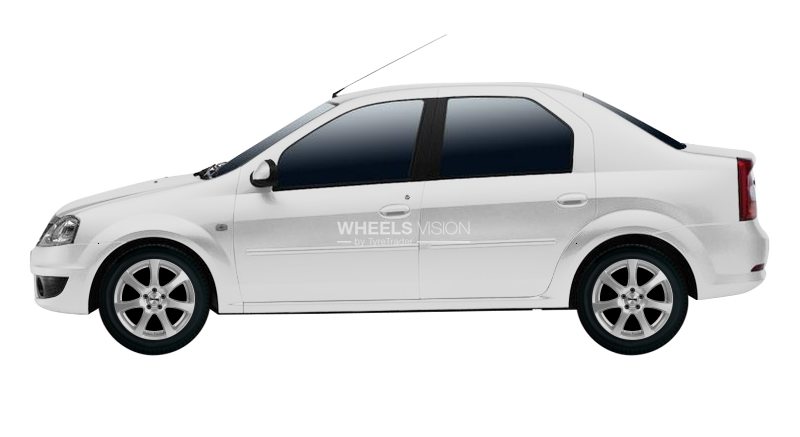 Wheel Autec Zenit for Renault Logan I Restayling