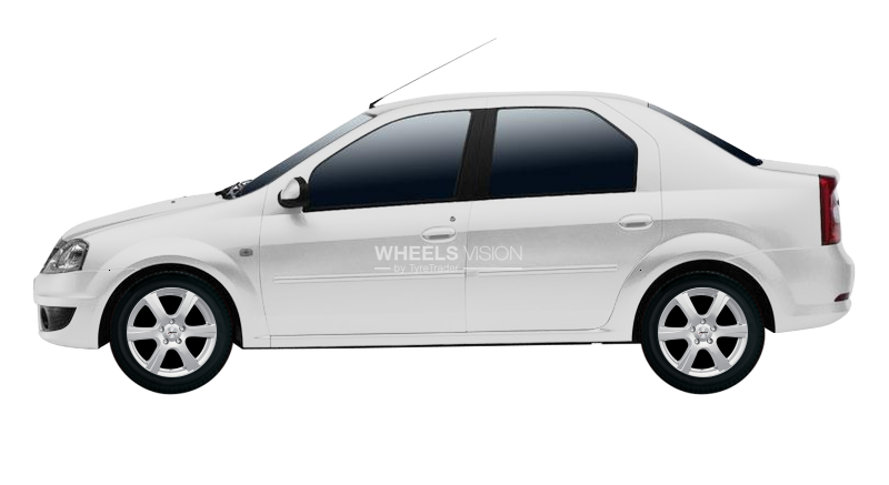 Wheel Autec Polaric for Renault Logan I Restayling
