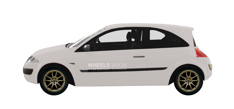 Wheel Borbet RS for Renault Megane II Restayling Hetchbek 3 dv.