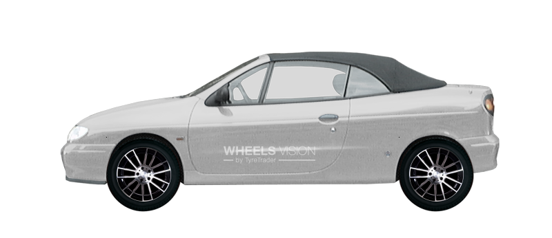 Wheel Racing Wheels H-408 for Renault Megane I Restayling Kabriolet