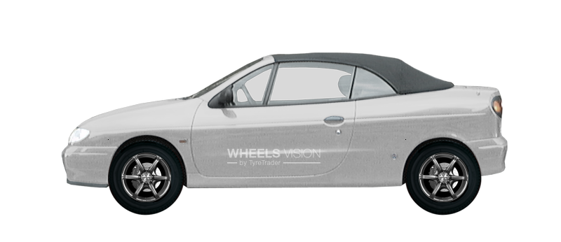 Wheel League 099 for Renault Megane I Restayling Kabriolet