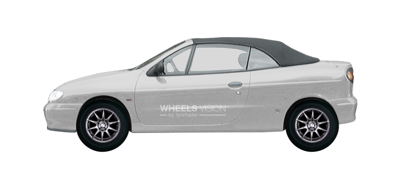 Wheel Racing Wheels H-158 for Renault Megane I Restayling Kabriolet
