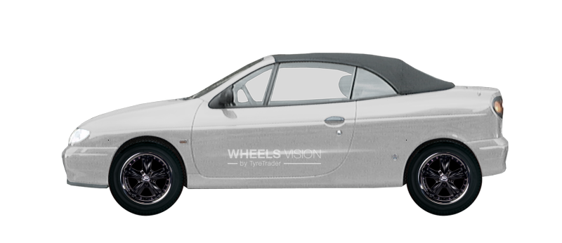 Wheel Racing Wheels H-302 for Renault Megane I Restayling Kabriolet