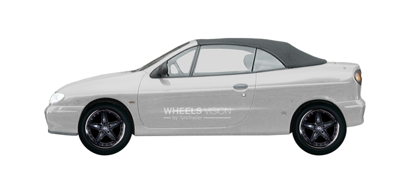 Wheel Racing Wheels H-303 for Renault Megane I Restayling Kabriolet