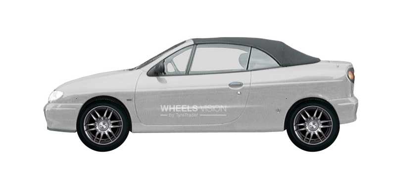Wheel Racing Wheels H-159 for Renault Megane I Restayling Kabriolet