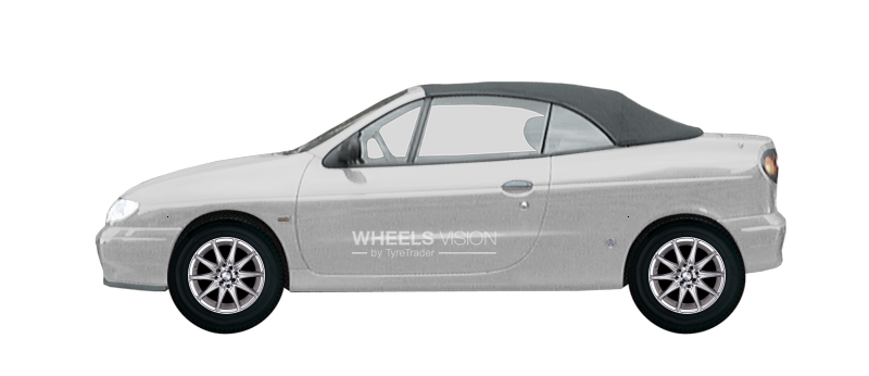 Wheel Racing Wheels H-131 for Renault Megane I Restayling Kabriolet