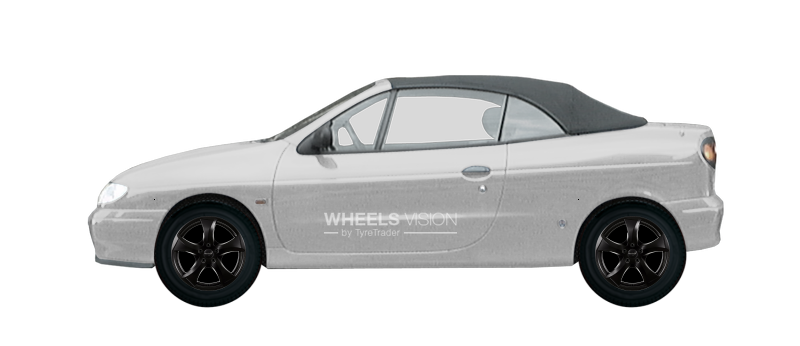 Диск Wheelworld WH22 на Renault Megane I Рестайлинг Кабриолет