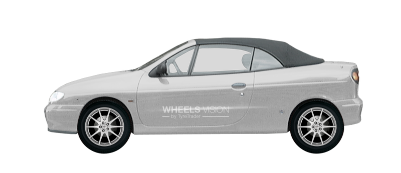 Wheel Dezent TI for Renault Megane I Restayling Kabriolet