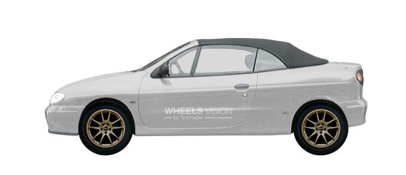Wheel Borbet RS for Renault Megane I Restayling Kabriolet
