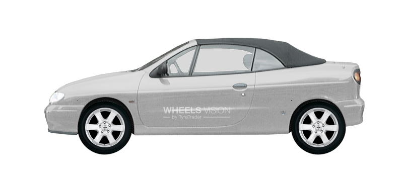 Wheel Autec Baltic for Renault Megane I Restayling Kabriolet
