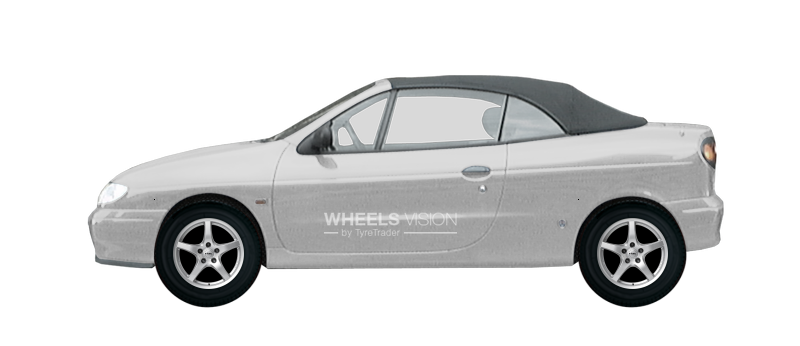 Wheel Rial U1 for Renault Megane I Restayling Kabriolet