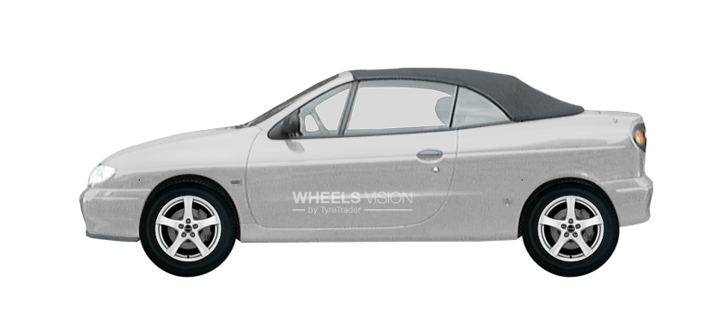 Wheel Borbet F for Renault Megane I Restayling Kabriolet