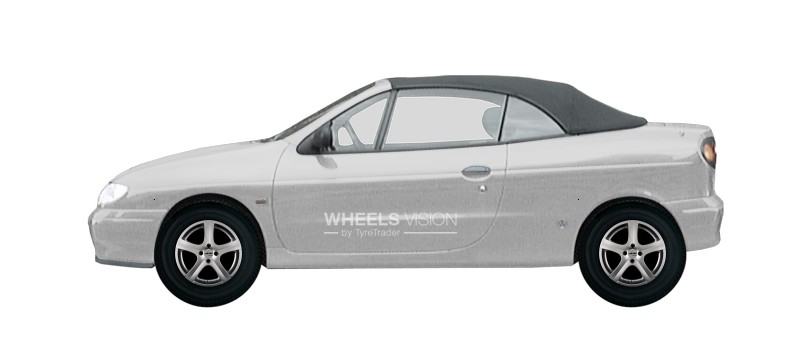 Wheel Autec Nordic for Renault Megane I Restayling Kabriolet