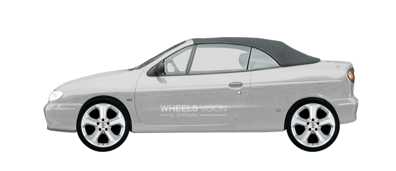 Wheel Autec Xenos for Renault Megane I Restayling Kabriolet
