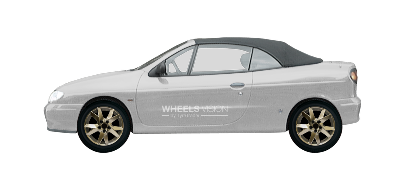 Wheel Alutec Lazor for Renault Megane I Restayling Kabriolet