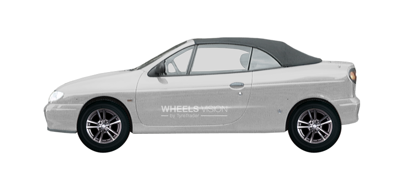 Wheel Racing Wheels H-346 for Renault Megane I Restayling Kabriolet