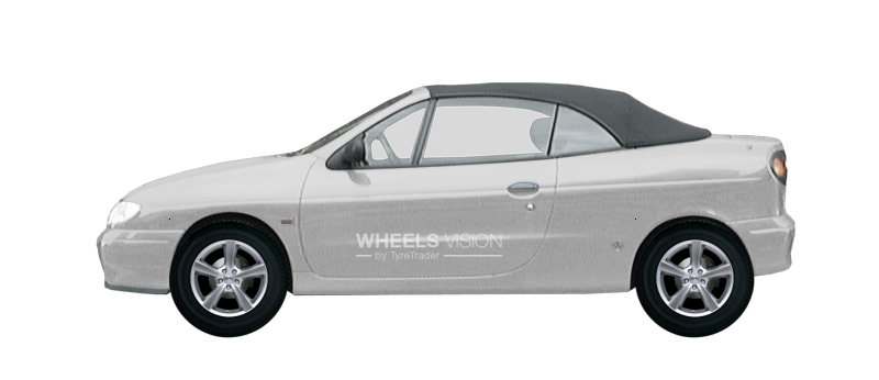 Wheel Dezent F for Renault Megane I Restayling Kabriolet