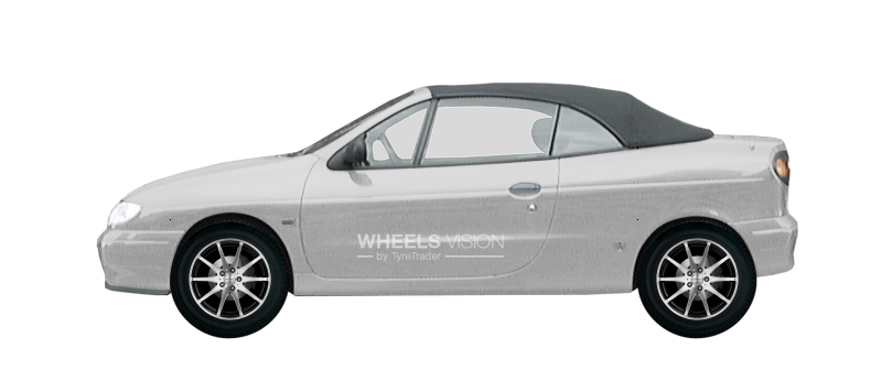Wheel Dezent V for Renault Megane I Restayling Kabriolet
