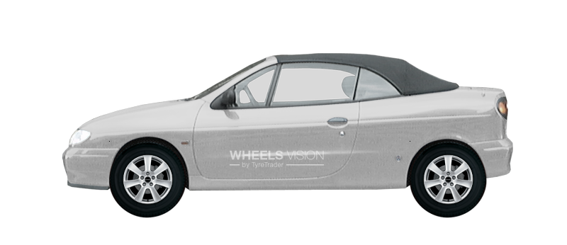 Wheel Borbet CA for Renault Megane I Restayling Kabriolet