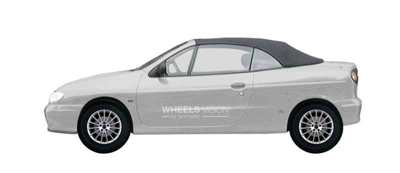 Wheel Borbet LS for Renault Megane I Restayling Kabriolet