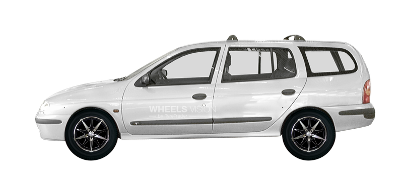 Wheel Racing Wheels H-410 for Renault Megane I Restayling Universal 5 dv.