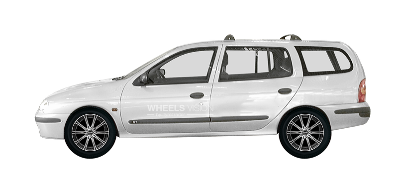 Wheel Borbet CW1 for Renault Megane I Restayling Universal 5 dv.