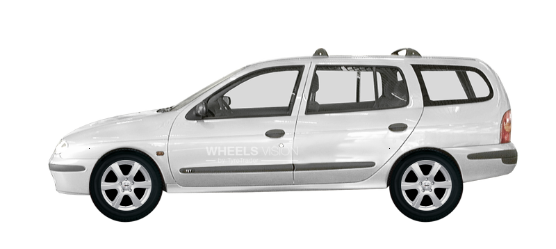 Wheel Autec Polaric for Renault Megane I Restayling Universal 5 dv.