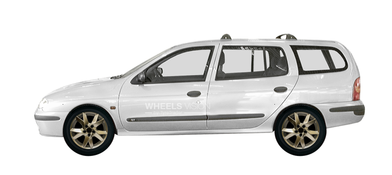 Wheel Alutec Lazor for Renault Megane I Restayling Universal 5 dv.