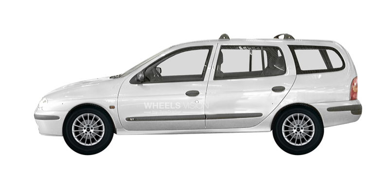 Wheel Borbet LS for Renault Megane I Restayling Universal 5 dv.