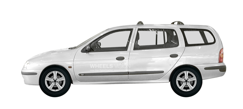 Wheel MSW 19 for Renault Megane I Restayling Universal 5 dv.