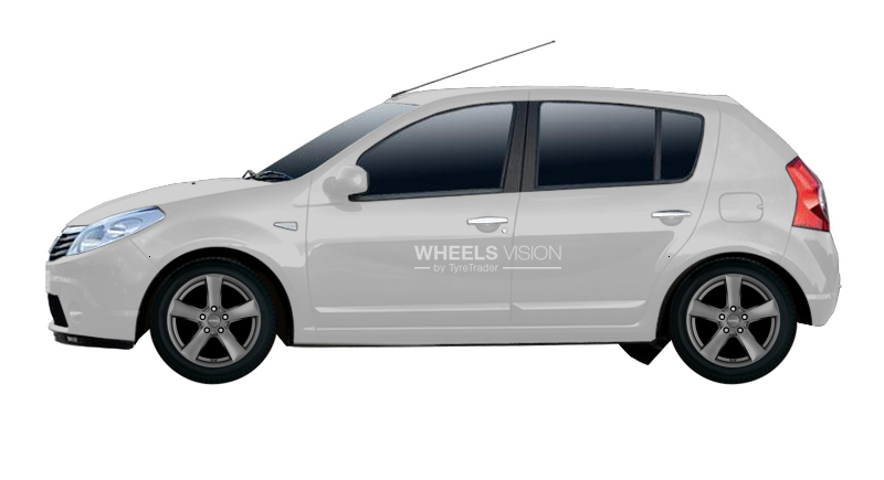 Wheel Dezent TX for Renault Sandero I