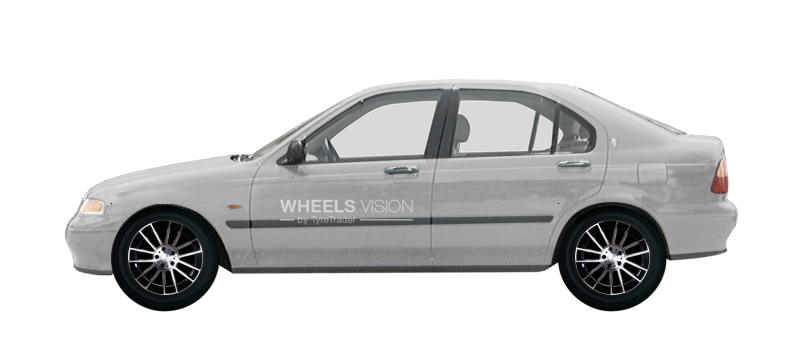 Wheel Racing Wheels H-408 for Rover 400 II (HH-R) Sedan