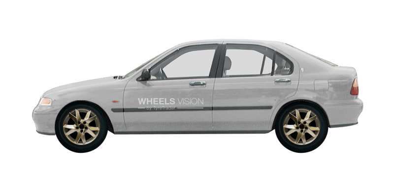 Wheel Alutec Lazor for Rover 400 II (HH-R) Sedan