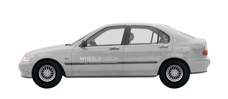Wheel Racing Wheels H-155 for Rover 400 II (HH-R) Sedan