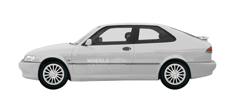 Wheel Autec Fanatic for Saab 9-3 I Hetchbek 3 dv.