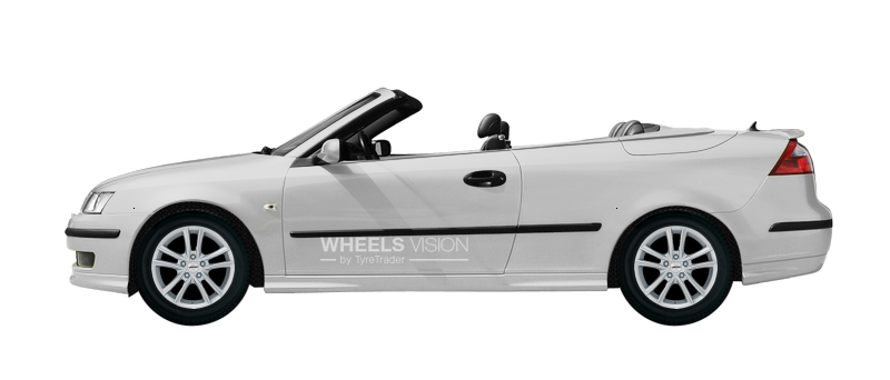 Wheel Autec Yukon for Saab 9-3 II Kabriolet