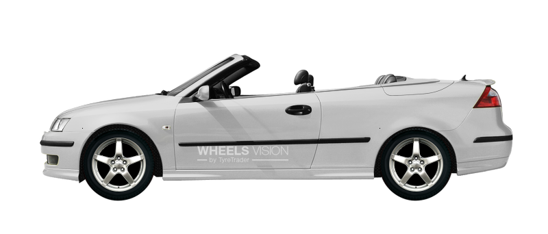 Wheel Anzio Drag for Saab 9-3 II Kabriolet